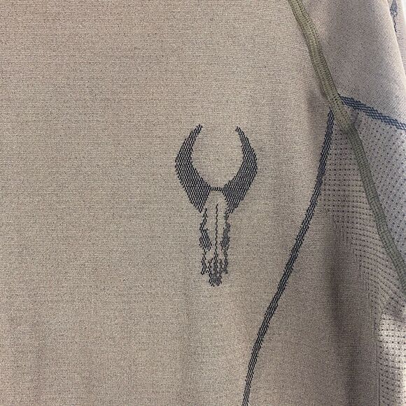 Badlands Women's XL Long Sleeve Crew Neck Latitude Baselayer Shirt Brown Hunting - Picture 2 of 10